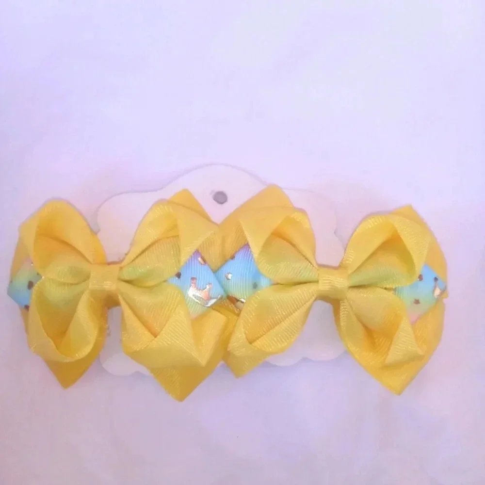 Girls bow handmade